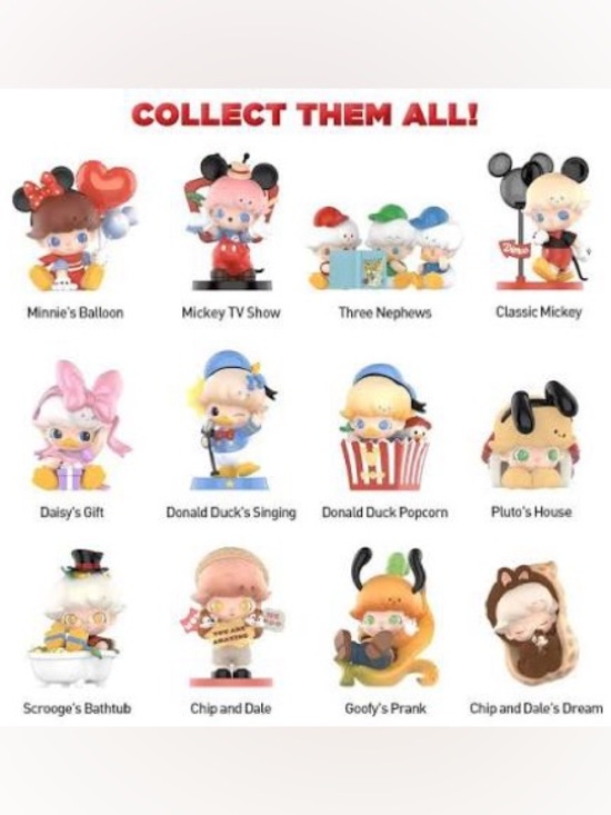 POP MART Accessories - ✨🏰 NEW DIMOO World × Disney Blind Box Series 🐭💖 ✨